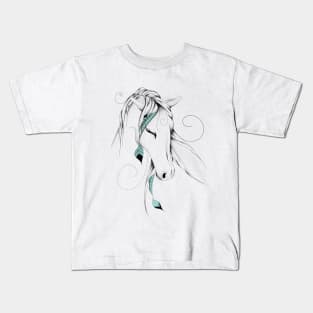 Poetic Horse Kids T-Shirt